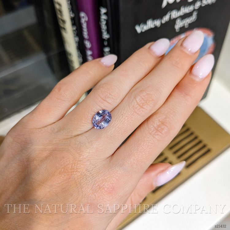 3.01 Ct. Purple Sapphire from Ceylon (Sri Lanka)