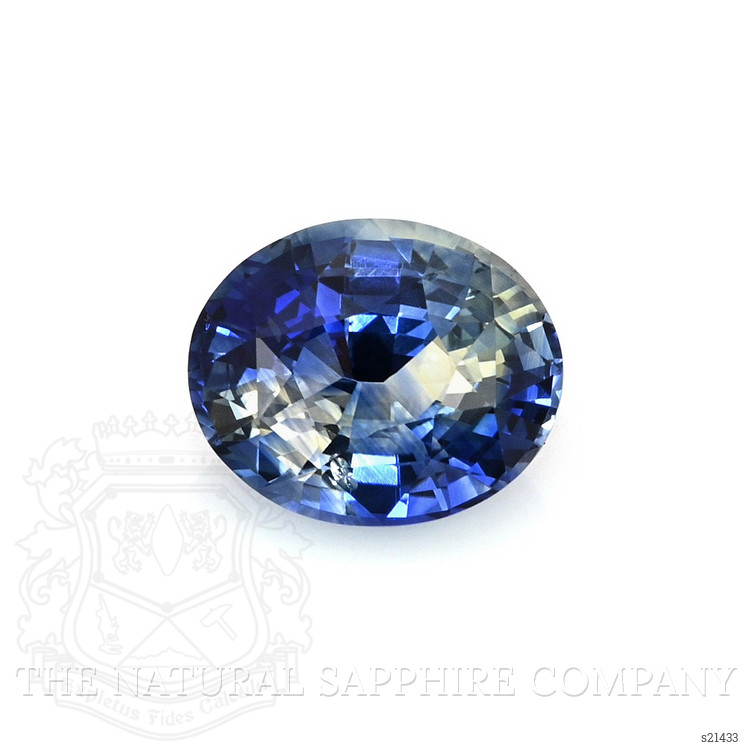 2.01 Ct. Bi Color Sapphire from Ceylon (Sri Lanka)