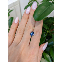 2.01 Ct. Bi Color Sapphire from Ceylon (Sri Lanka) Life Style