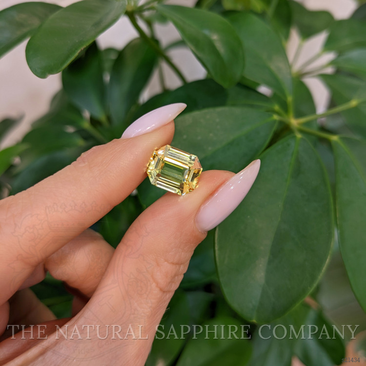 6.06 Ct. Yellow Sapphire from Ceylon (Sri Lanka)