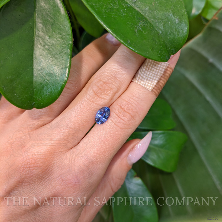 1.90 Ct. Blue Sapphire from Ceylon (Sri Lanka)
