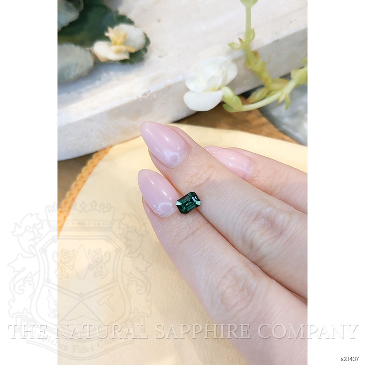 1.19 Ct. Bluish Green Sapphire from Madagascar