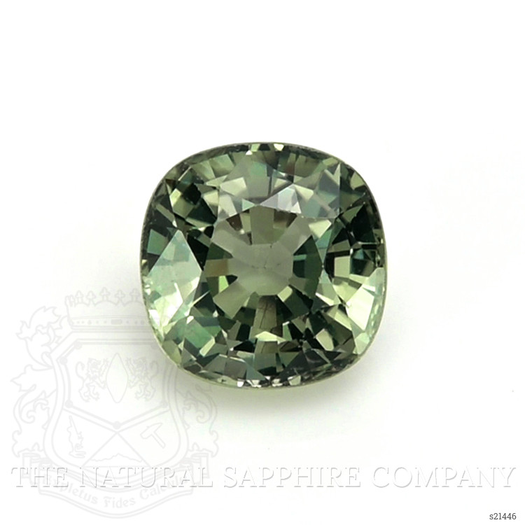 1.31 Ct. Green Sapphire from Ceylon (Sri Lanka)