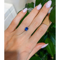 1.14 Ct. Blue Sapphire from Ceylon (Sri Lanka) Life Style