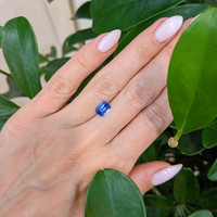 1.19 Ct. Blue Sapphire from Ceylon (Sri Lanka) Life Style