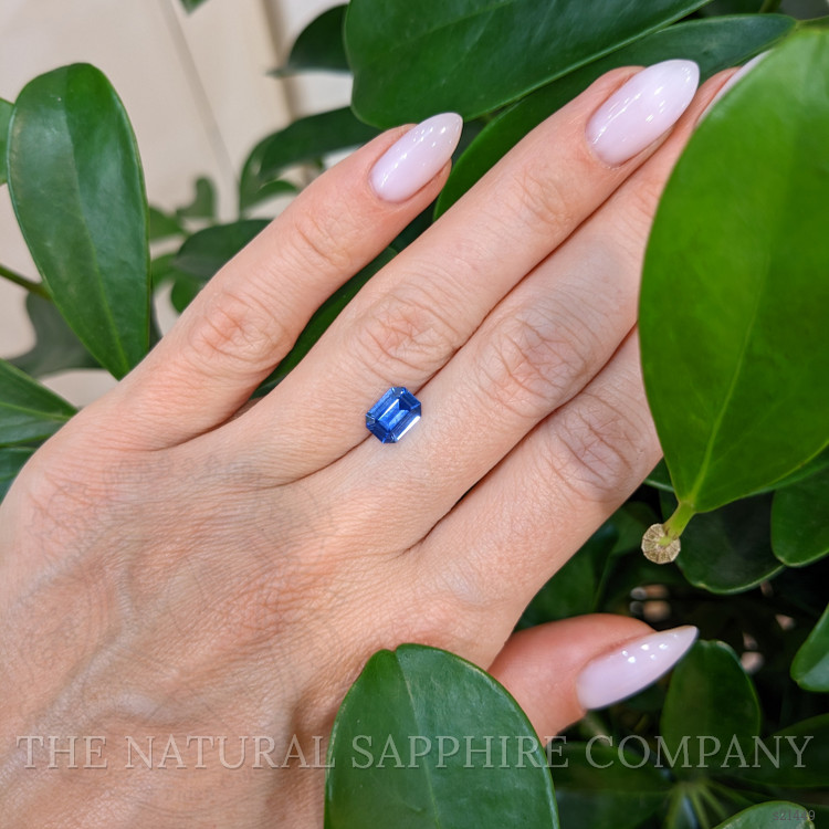 1.19 Ct. Blue Sapphire from Ceylon (Sri Lanka)