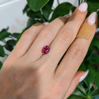 2.25 Ct. Pink Sapphire from Ceylon (Sri Lanka) Life Style