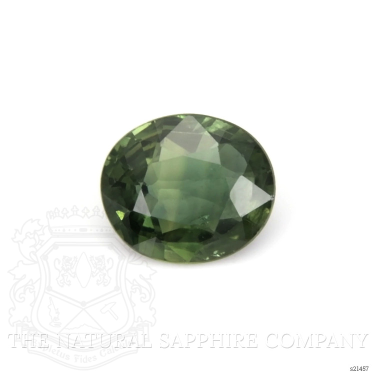 1.11 Ct. Green Sapphire from Thailand