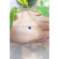 0.63 Ct. Blue Sapphire from Thailand Life Style