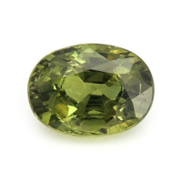 1.32 Ct. Green Sapphire from Thailand Video