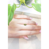 1.32 Ct. Green Sapphire from Thailand Life Style