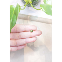 1.32 Ct. Green Sapphire from Thailand Life Style