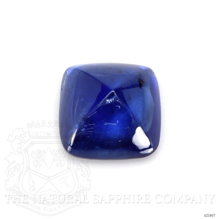 7.28 Ct. Blue Cabochon Sapphire from Ceylon (Sri Lanka)