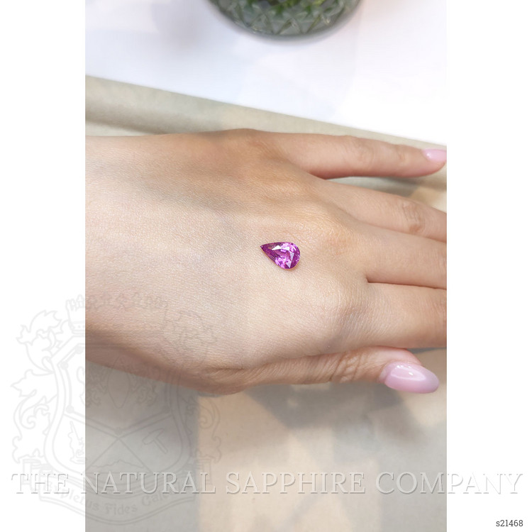2.16 Ct. Purplish Pink Sapphire from Madagascar