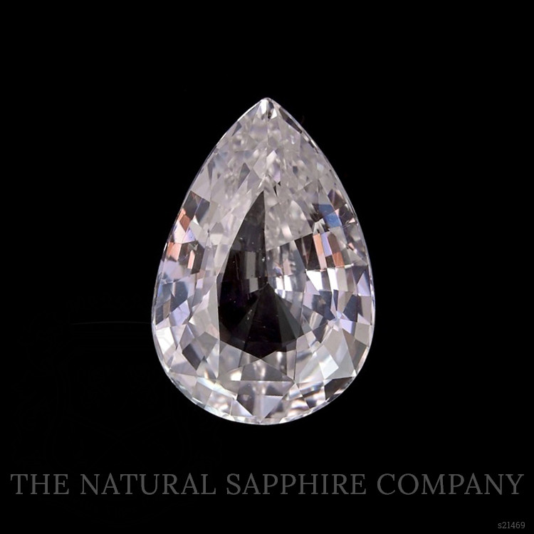 5.50 Ct. White Sapphire from Ceylon (Sri Lanka)