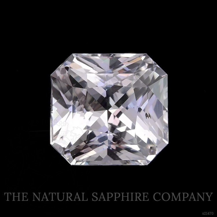4.00 Ct. White Sapphire from Ceylon (Sri Lanka)