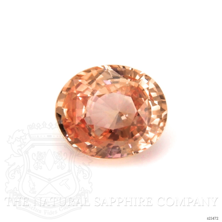 3.52 Ct. Padparadscha Sapphire from Ceylon (Sri Lanka)