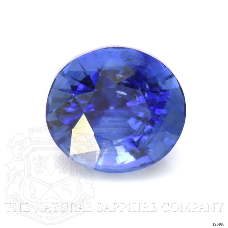 0.89 Ct. Blue Sapphire from Ceylon (Sri Lanka)