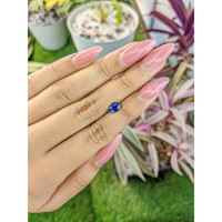 1.13 Ct. Blue Sapphire from Ceylon (Sri Lanka) Life Style