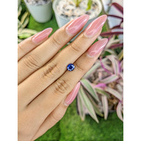 1.35 Ct. Blue Sapphire from Ceylon (Sri Lanka) Life Style