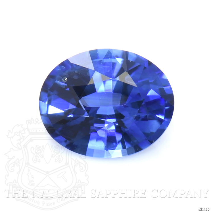 0.80 Ct. Blue Sapphire from Ceylon (Sri Lanka)