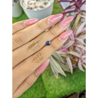 0.58 Ct. Blue Sapphire from Ceylon (Sri Lanka) Life Style