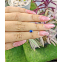 0.68 Ct. Blue Sapphire from Ceylon (Sri Lanka) Life Style