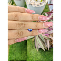 0.93 Ct. Blue Sapphire from Ceylon (Sri Lanka) Life Style