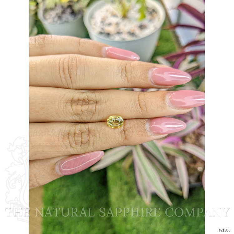 2.14 Ct. Yellow Sapphire from Ceylon (Sri Lanka)