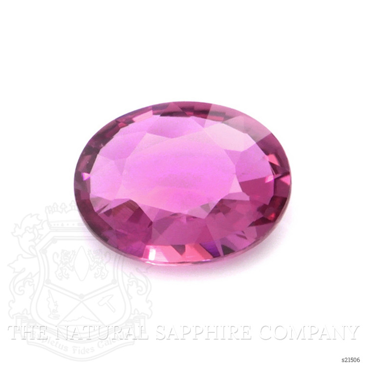 0.64 Ct. Purplish Pink Sapphire from Ceylon (Sri Lanka)