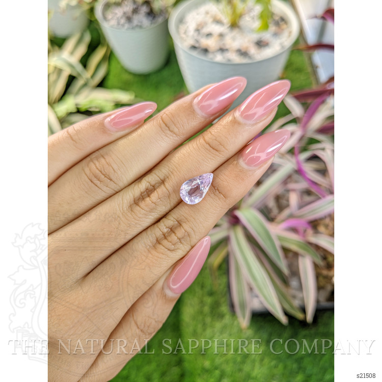 5.08 Ct. Purple Sapphire from Ceylon (Sri Lanka)