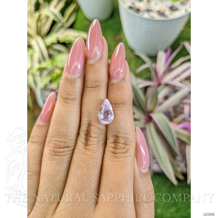 5.08 Ct. Purple Sapphire from Ceylon (Sri Lanka)