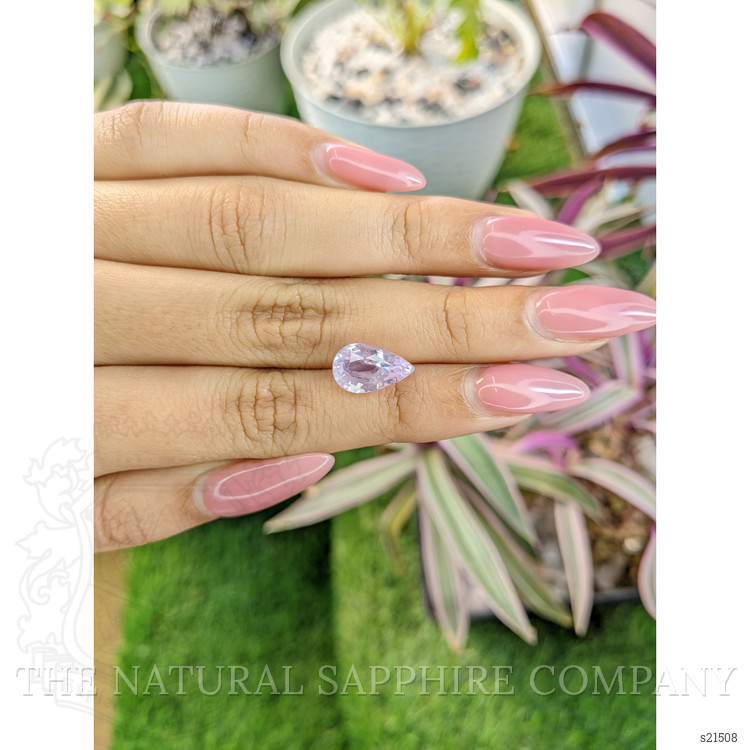 5.08 Ct. Purple Sapphire from Ceylon (Sri Lanka)