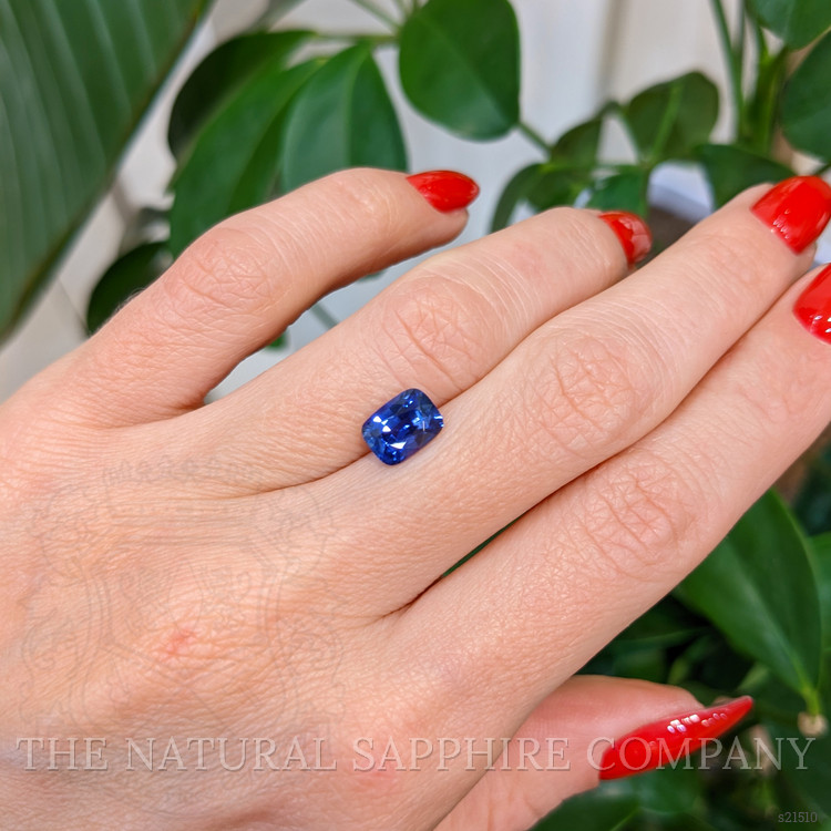 1.83 Ct. Blue Sapphire from Ceylon (Sri Lanka)