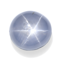 7.02 Ct. Bluish Grey Star Sapphire from Ceylon (Sri Lanka) Video