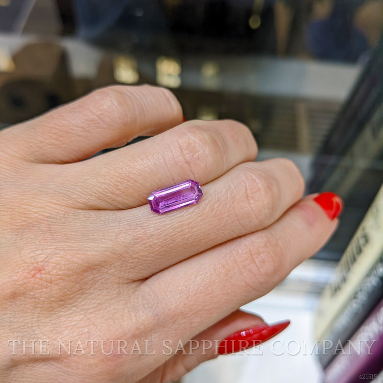 2.06 Ct. Pink Sapphire from Ceylon (Sri Lanka)
