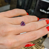 1.80 Ct. Pink Sapphire from Ceylon (Sri Lanka) Life Style