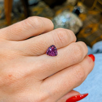 1.80 Ct. Pink Sapphire from Ceylon (Sri Lanka) Life Style