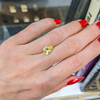 1.98 Ct. Yellow Sapphire from Ceylon (Sri Lanka) Life Style