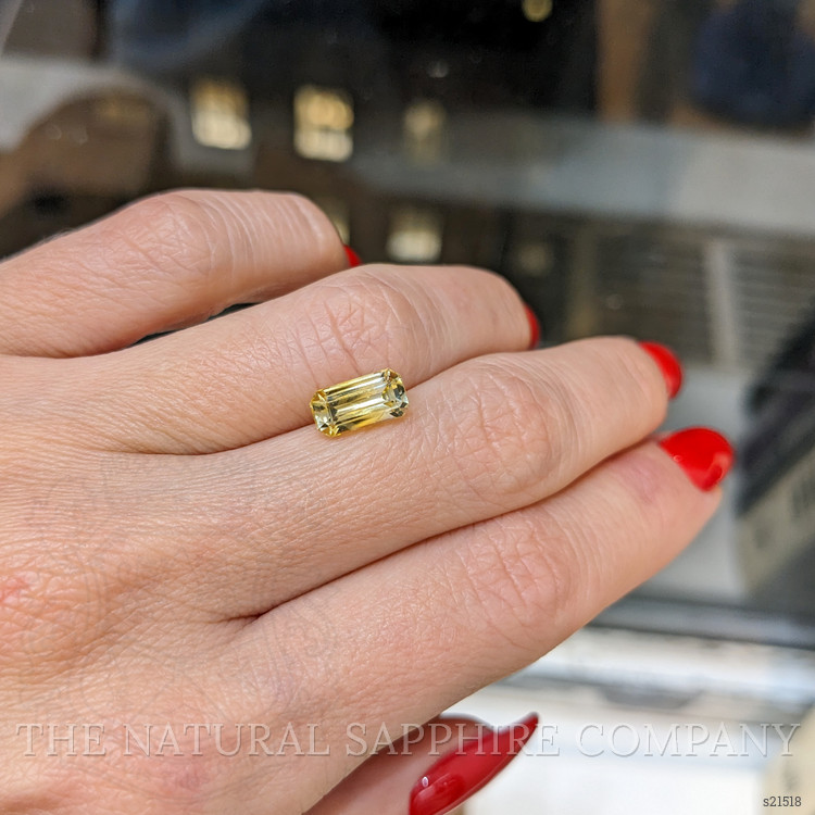 2.03 Ct. Yellow Sapphire from Ceylon (Sri Lanka)