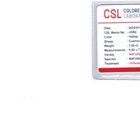 3.02 Ct. Sapphire from Ceylon (Sri Lanka) Scan Report