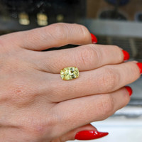 3.02 Ct. Yellow Sapphire from Ceylon (Sri Lanka) Life Style