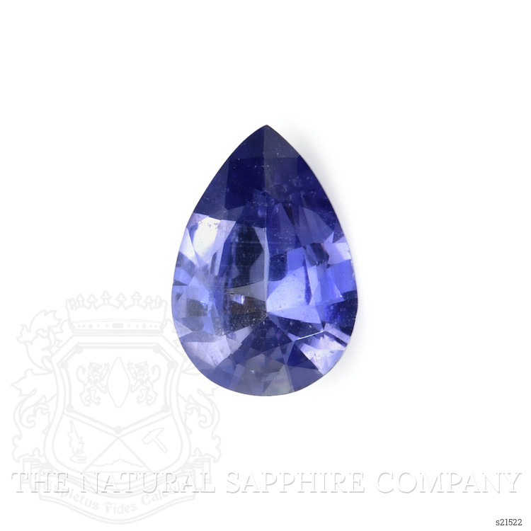 2.54 Ct. Purplish Blue Sapphire from Ceylon (Sri Lanka)