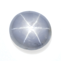 7.83 Ct. Bluish Grey Star Sapphire from Ceylon (Sri Lanka) Video
