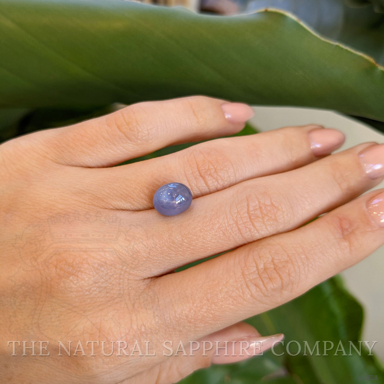 4.96 Ct. Blue Star Sapphire from Ceylon (Sri Lanka)