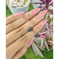 2.43 Ct. Greyish Blue Sapphire from Ceylon (Sri Lanka) Life Style