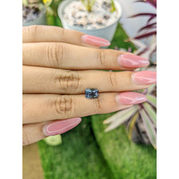 2.43 Ct. Greyish Blue Sapphire from Ceylon (Sri Lanka) Life Style