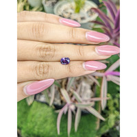 1.65 Ct. Purple Sapphire from Ceylon (Sri Lanka) Life Style