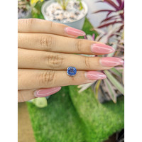 2.62 Ct. Blue Sapphire from Ceylon (Sri Lanka) Life Style