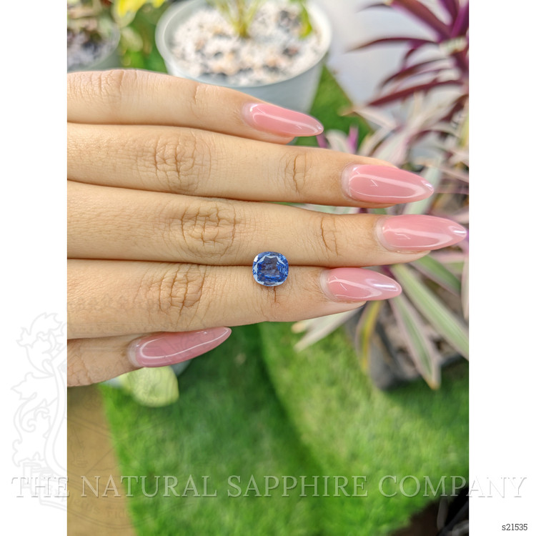 2.62 Ct. Blue Sapphire from Ceylon (Sri Lanka)